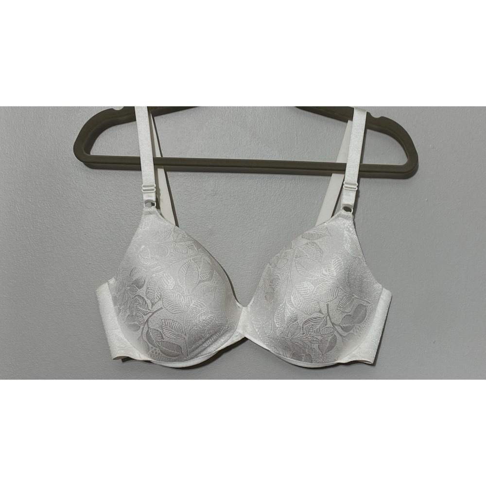 Bali‎ Concealers Underwire Bra Women 36D White Back Smoothing 3235 Comfort